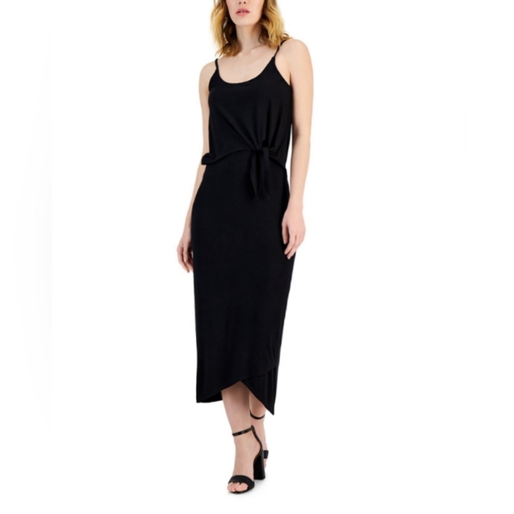 INC | International Concepts Tie-Waist Midi Dress